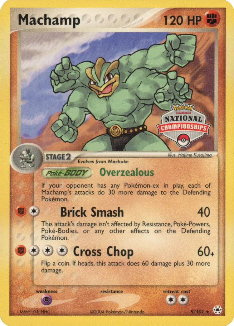 Machamp (9/101) (National Championships Promo) [EX: Hidden Legends] | GnG Games