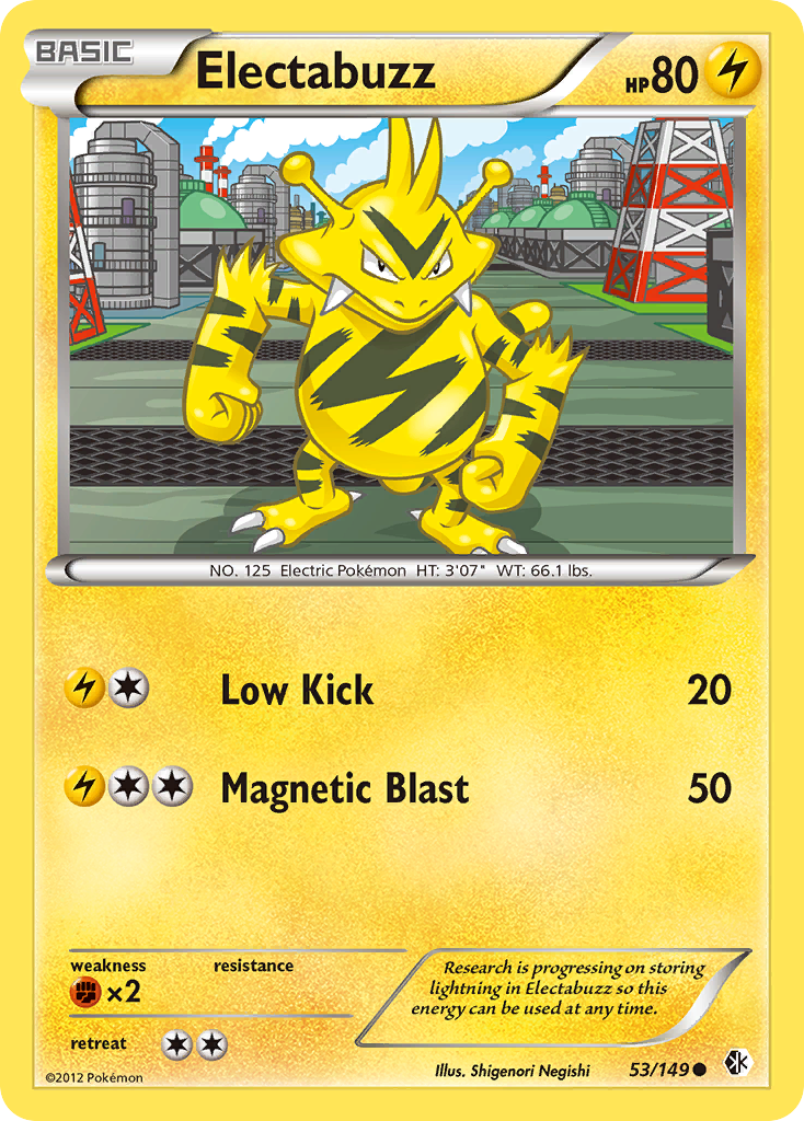 Electabuzz (53/149) [Black & White: Boundaries Crossed] | GnG Games