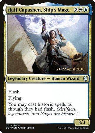 Raff Capashen, Ship's Mage [Dominaria Promos] | GnG Games