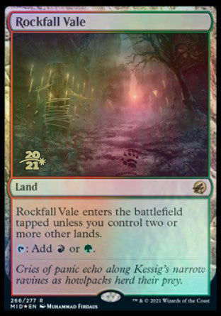 Rockfall Vale [Innistrad: Midnight Hunt Prerelease Promos] | GnG Games