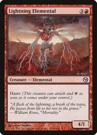 Lightning Elemental [Duels of the Planeswalkers] | GnG Games