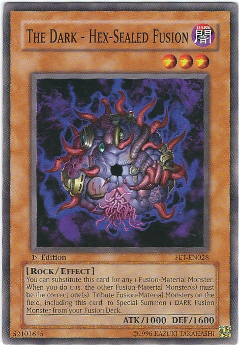The Dark - Hex-Sealed Fusion [FET-EN028] Common | GnG Games