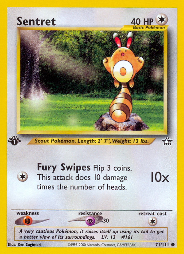 Sentret (71/111) [Neo Genesis 1st Edition] | GnG Games