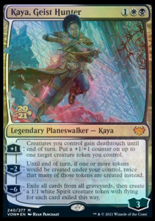 Kaya, Geist Hunter [Innistrad: Crimson Vow Prerelease Promos] | GnG Games