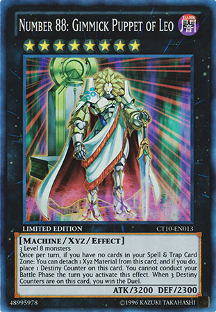 Number 88: Gimmick Puppet of Leo [CT10-EN013] Super Rare | GnG Games