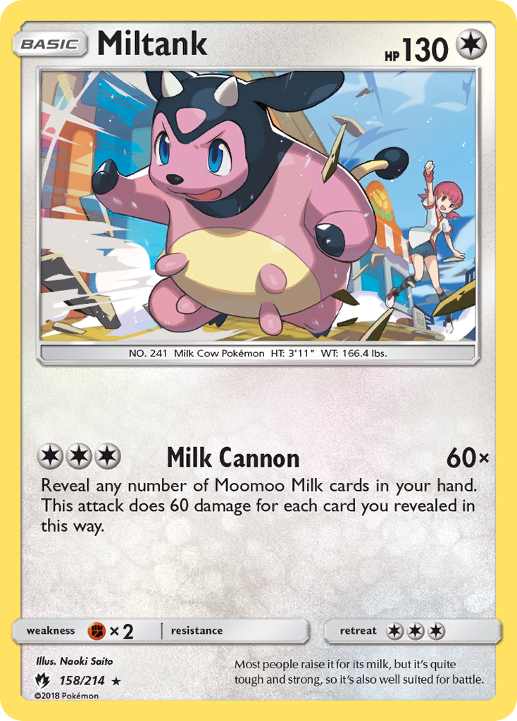 Miltank (158/214) [Sun & Moon: Lost Thunder] | GnG Games