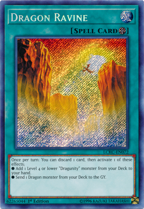 Dragon Ravine [LCKC-EN072] Secret Rare | GnG Games