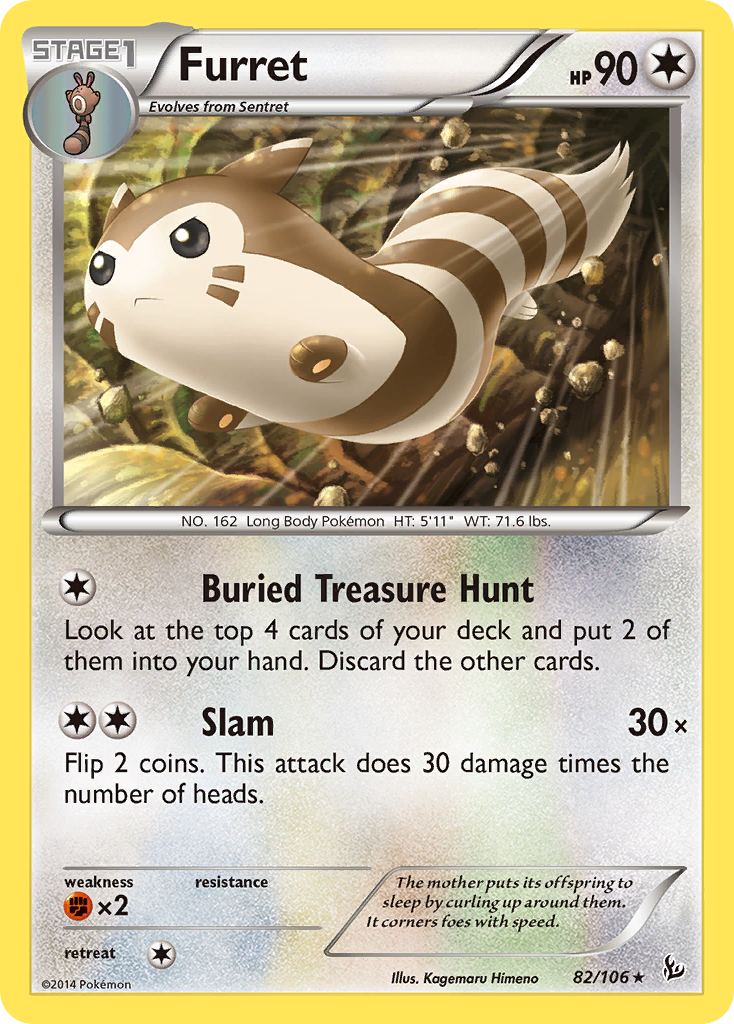 Furret (82/106) [XY: Flashfire] | GnG Games