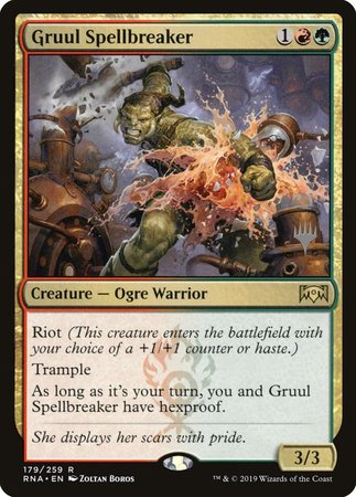 Gruul Spellbreaker [Ravnica Allegiance Promos] | GnG Games