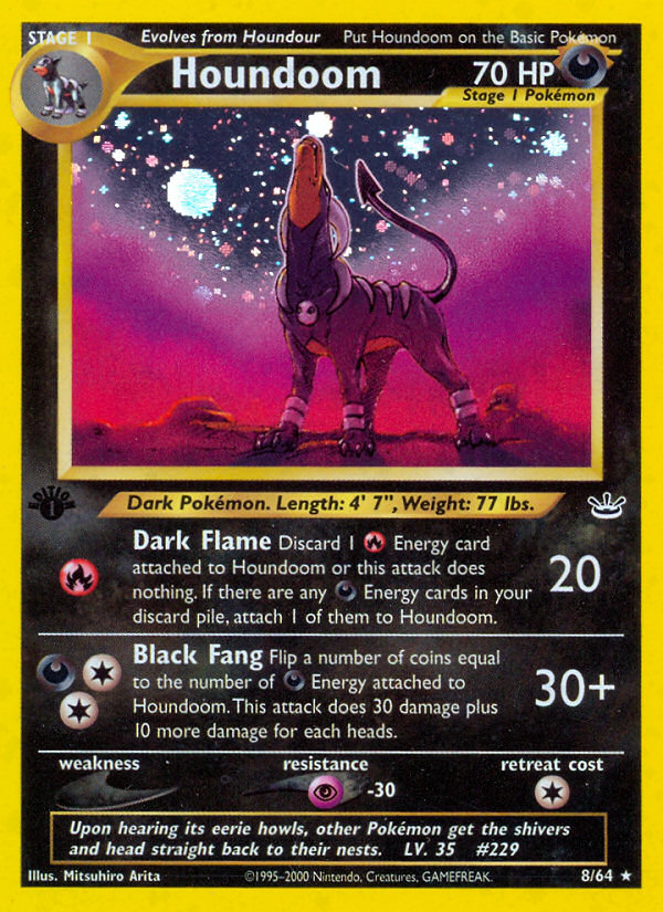 Houndoom (8/64) [Neo Revelation 1st Edition] | GnG Games