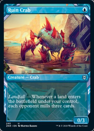 Ruin Crab (Showcase) [Zendikar Rising] | GnG Games