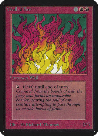 Wall of Fire [Limited Edition Alpha] | GnG Games