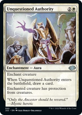Unquestioned Authority [Jumpstart 2022] | GnG Games