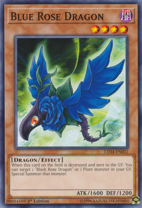 Blue Rose Dragon [LED4-EN031] Common | GnG Games