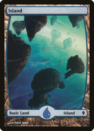 Island (234) - Full Art [Zendikar] | GnG Games