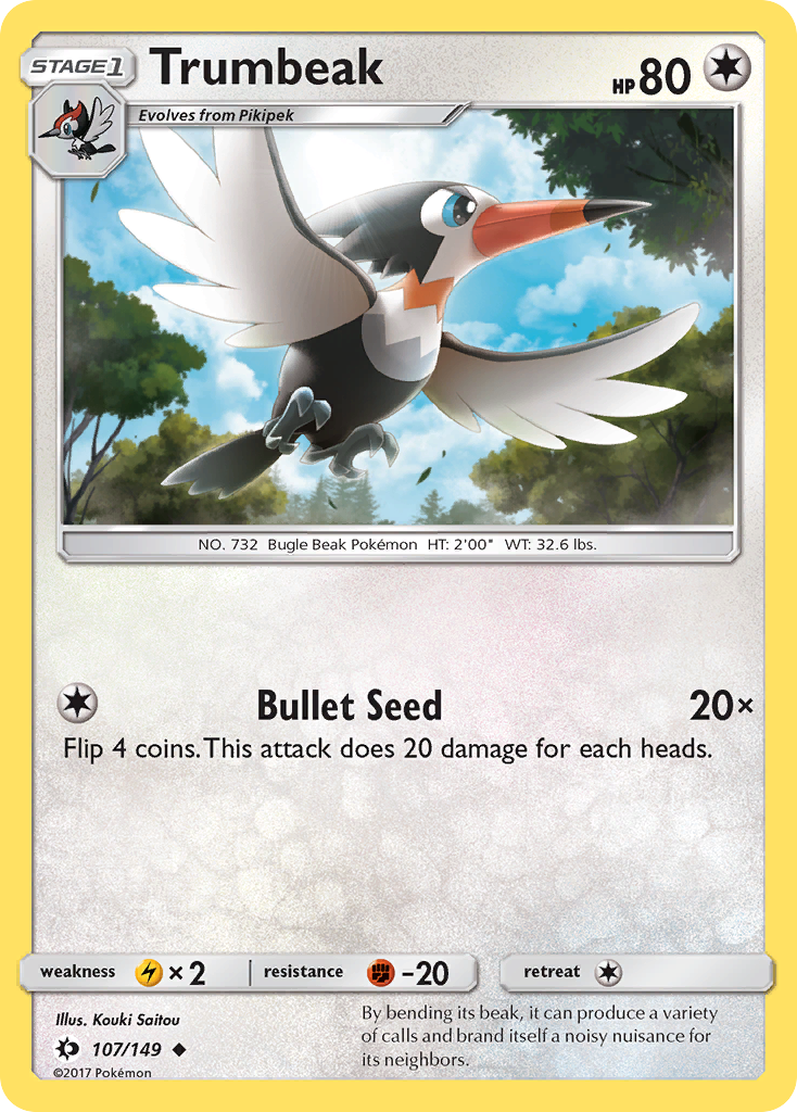 Trumbeak (107/149) [Sun & Moon: Base Set] | GnG Games