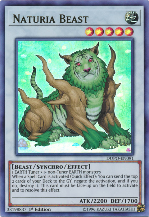 Naturia Beast [DUPO-EN091] Ultra Rare | GnG Games