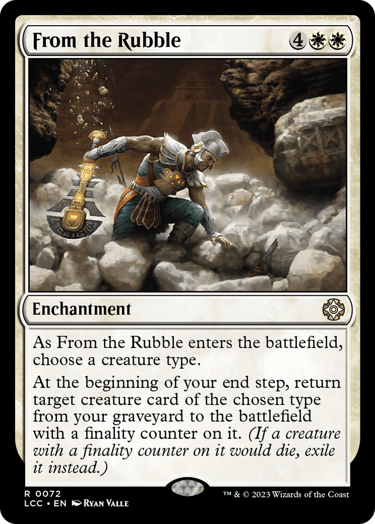 From the Rubble [The Lost Caverns of Ixalan Commander] | GnG Games