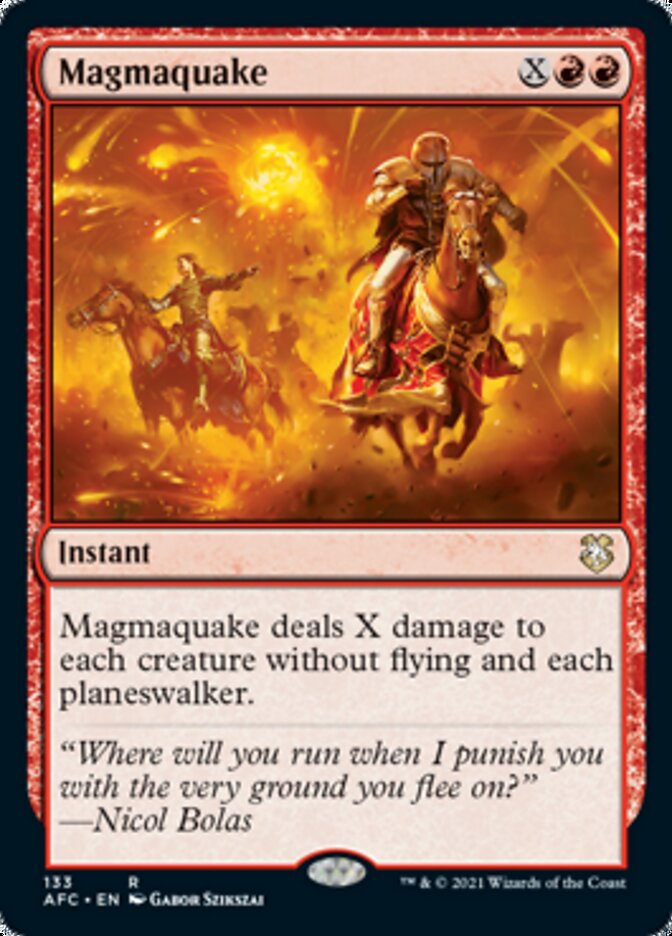 Magmaquake [Dungeons & Dragons: Adventures in the Forgotten Realms Commander] | GnG Games