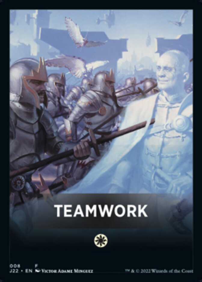 Teamwork Theme Card [Jumpstart 2022 Front Cards] | GnG Games