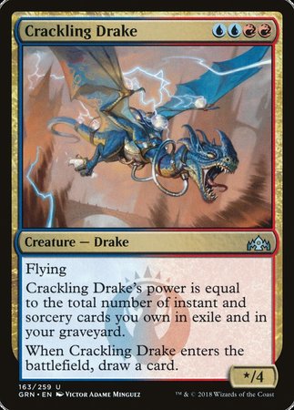 Crackling Drake [Guilds of Ravnica] | GnG Games