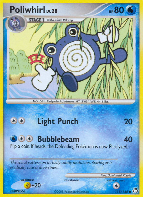 Poliwhirl (115/146) [Diamond & Pearl: Legends Awakened] | GnG Games
