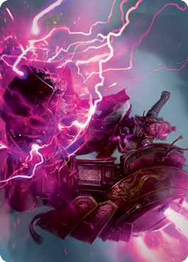 Voltage Surge Art Card [Kamigawa: Neon Dynasty Art Series] | GnG Games