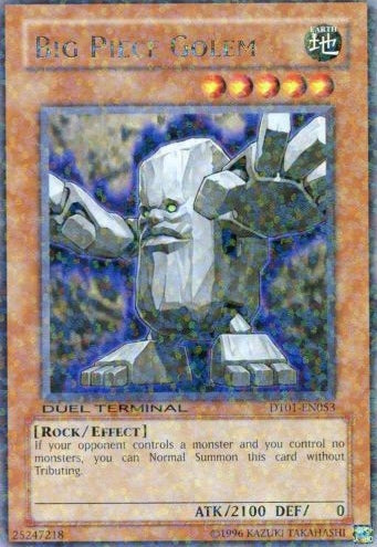 Big Piece Golem [DT01-EN053] Rare | GnG Games