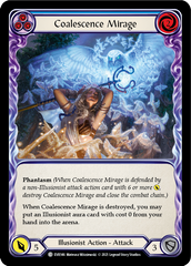Coalescence Mirage (Blue) [EVR146] (Everfest)  1st Edition Rainbow Foil | GnG Games