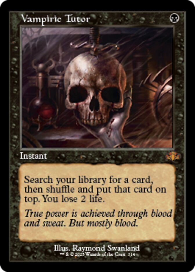 Vampiric Tutor (Retro) [Dominaria Remastered] | GnG Games