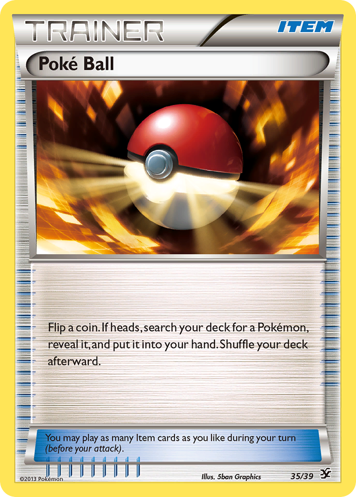 Poke Ball (35/39) [XY: Kalos Starter Set] | GnG Games