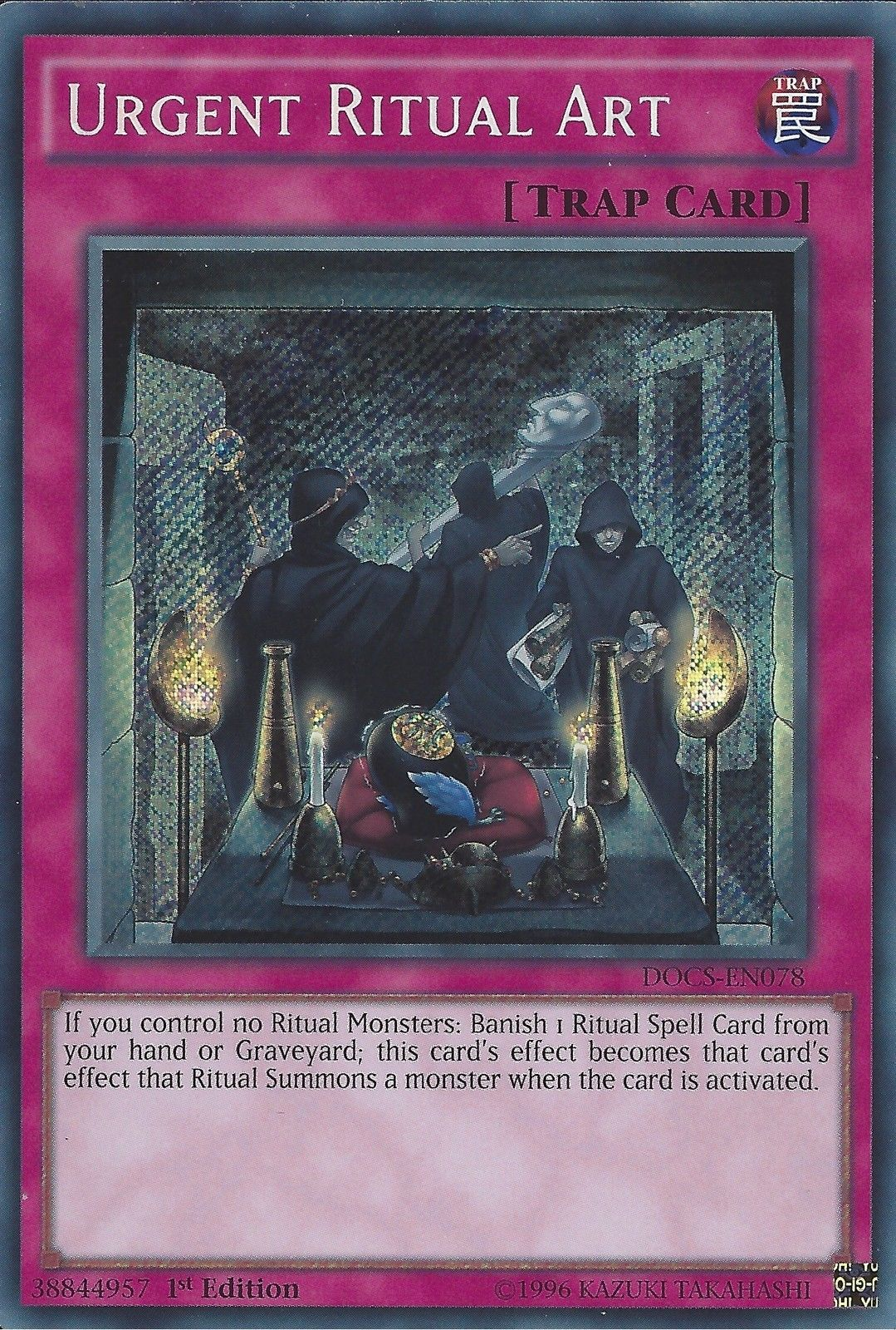 Urgent Ritual Art [DOCS-EN078] Secret Rare | GnG Games