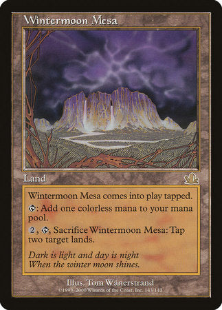 Wintermoon Mesa [Prophecy] | GnG Games