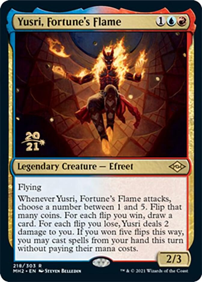 Yusri, Fortune's Flame [Modern Horizons 2 Prerelease Promos] | GnG Games