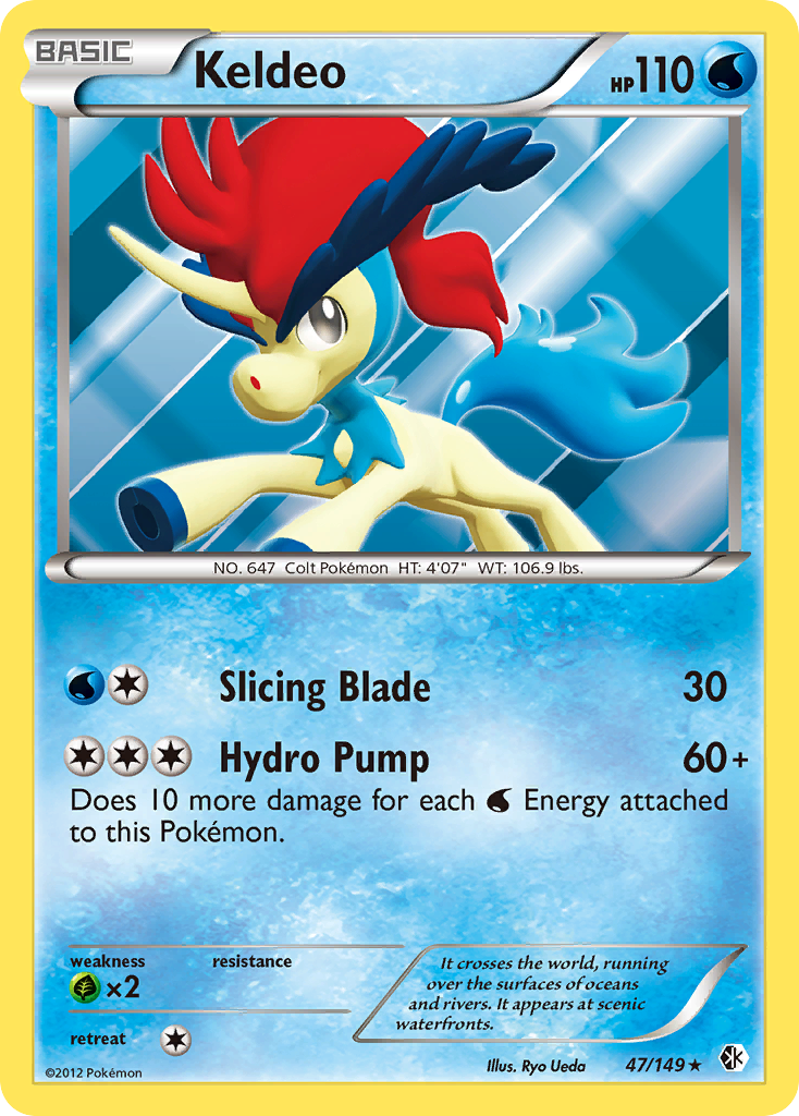 Keldeo (47/149) [Black & White: Boundaries Crossed] | GnG Games