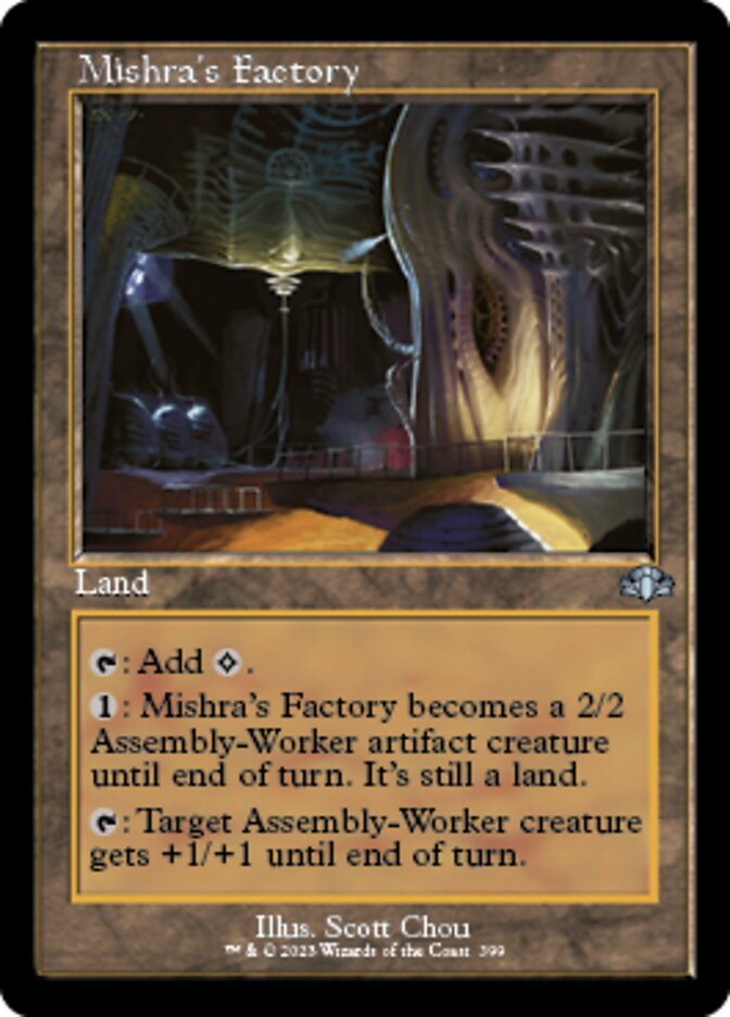 Mishra's Factory (Retro) [Dominaria Remastered] | GnG Games