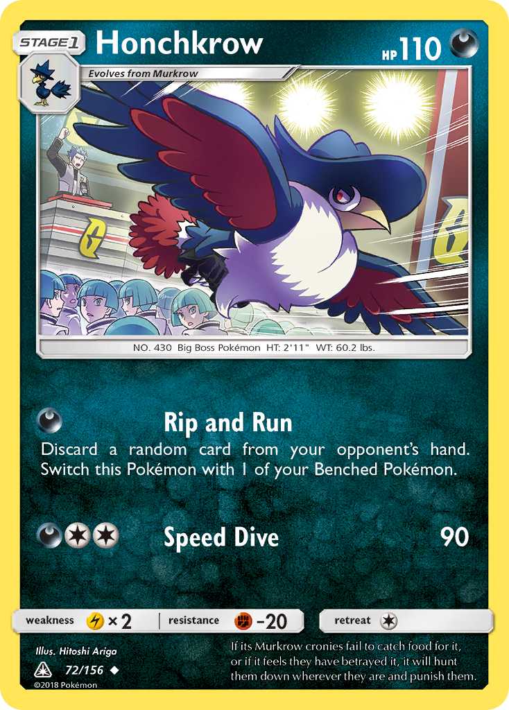Honchkrow (72/156) [Sun & Moon: Ultra Prism] | GnG Games