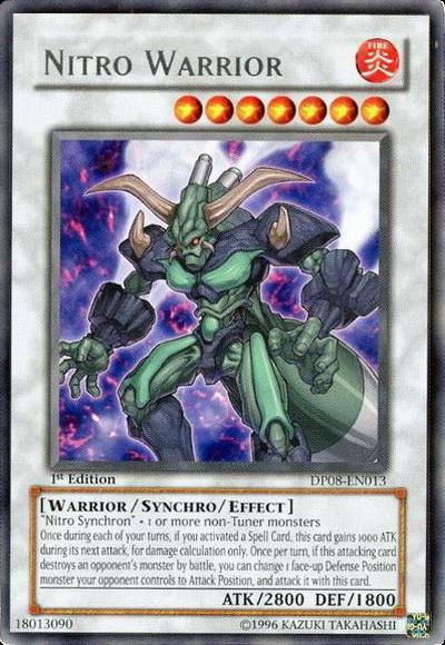 Nitro Warrior [DP08-EN013] Rare | GnG Games