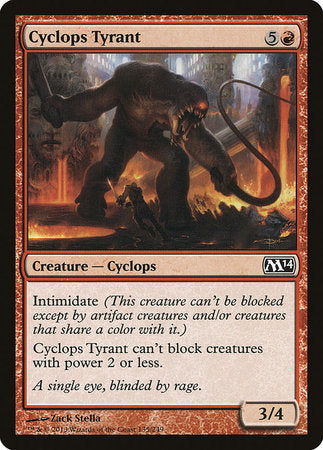 Cyclops Tyrant [Magic 2014] | GnG Games