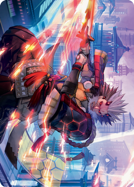 Isshin, Two Heavens as One 2 Art Card [Kamigawa: Neon Dynasty Art Series] | GnG Games