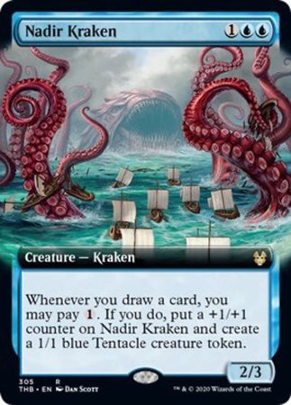 Nadir Kraken (Extended Art) [Theros Beyond Death] | GnG Games