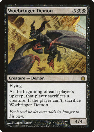 Woebringer Demon [Ravnica: City of Guilds] | GnG Games