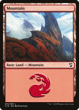 Mountain (304) [Commander 2018] | GnG Games