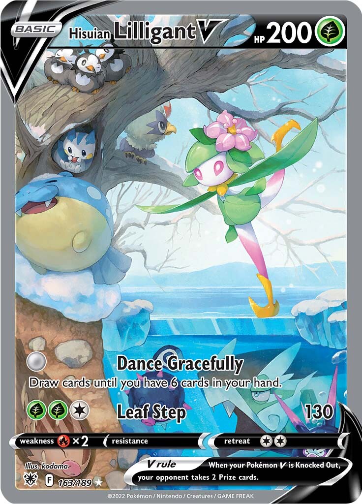 Hisuian Lilligant V (163/189) [Sword & Shield: Astral Radiance] | GnG Games