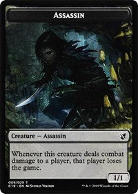 Assassin // Morph Double-sided Token [Commander 2019 Tokens] | GnG Games