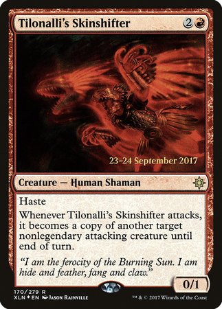 Tilonalli's Skinshifter [Ixalan Promos] | GnG Games