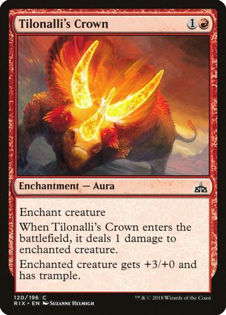 Tilonalli's Crown [Rivals of Ixalan] | GnG Games