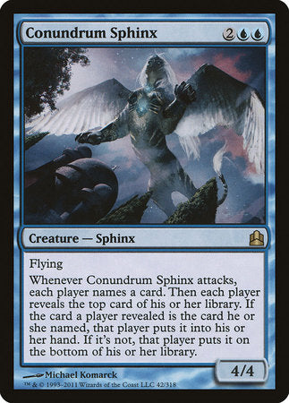 Conundrum Sphinx [Commander 2011] | GnG Games