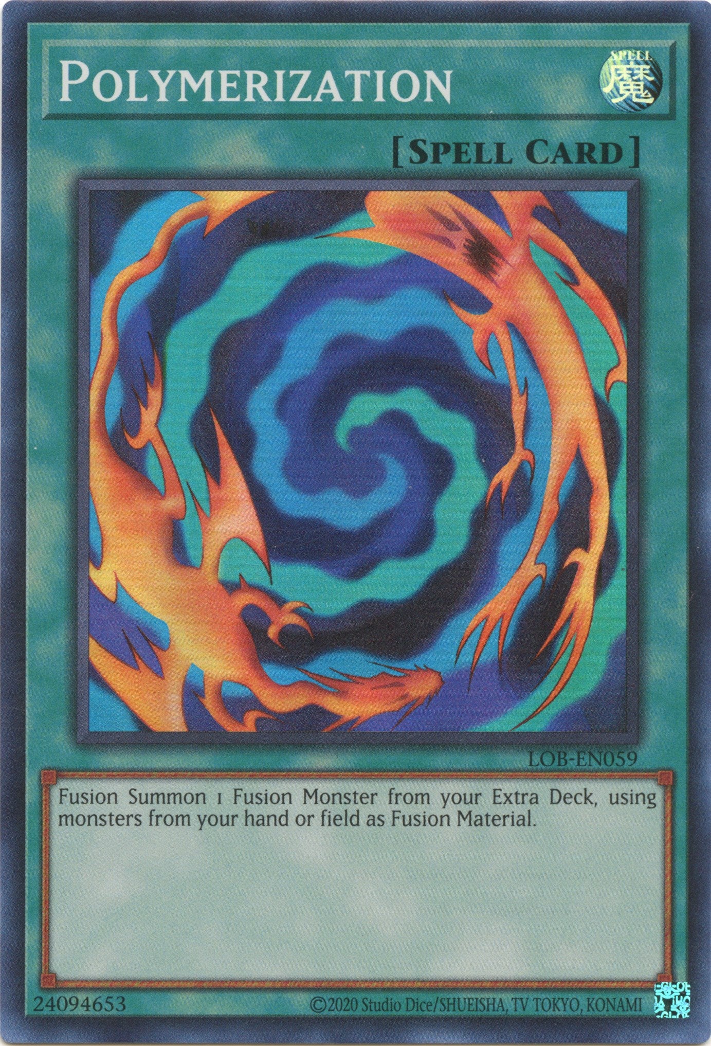 Polymerization (25th Anniversary) [LOB-EN059] Super Rare | GnG Games