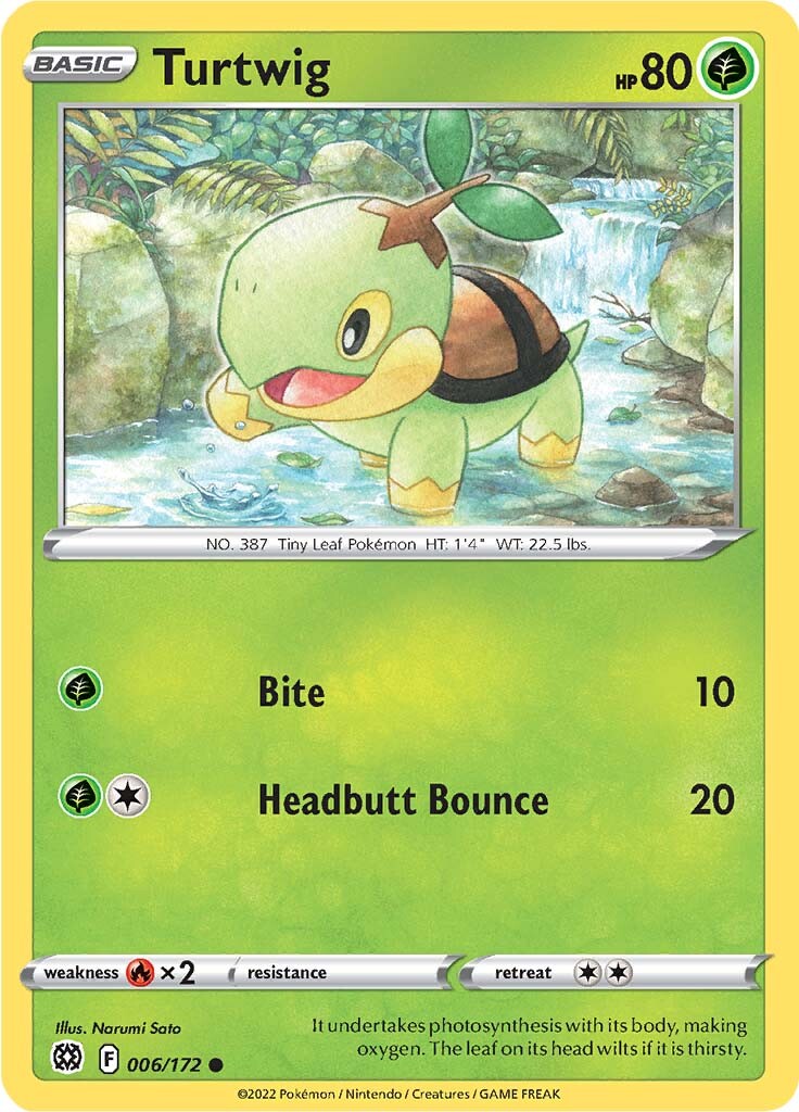 Turtwig (006/172) [Sword & Shield: Brilliant Stars] | GnG Games